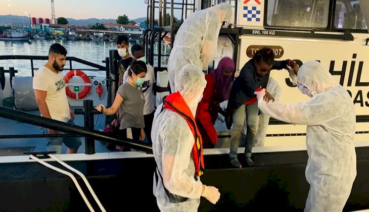 İzmir’de 103 sığınmacı kurtarıldı