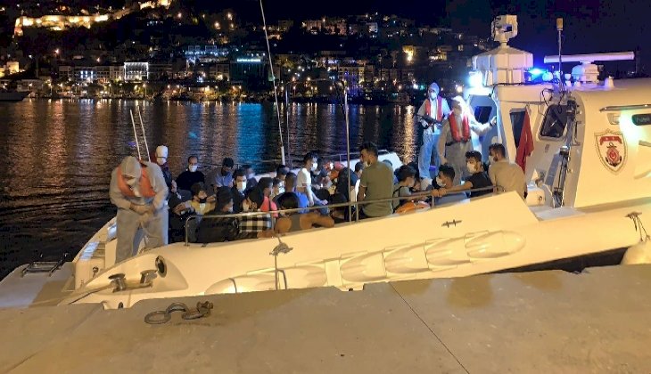 Alanya açıklarında 120 kaçak göçmen yakalandı