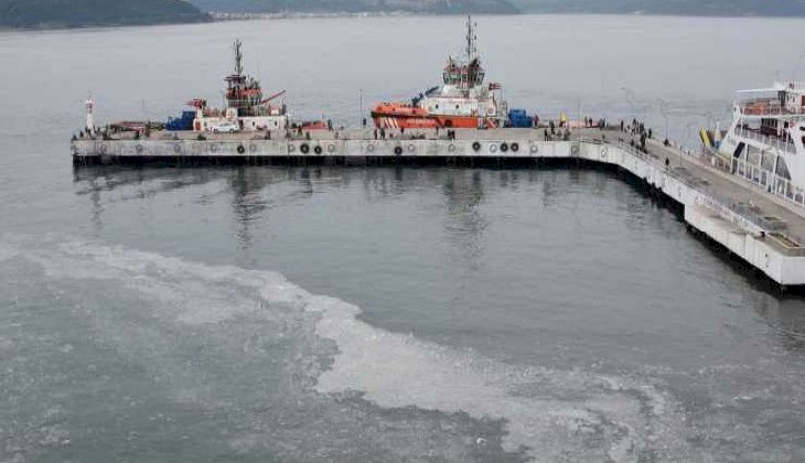 Çanakkale Boğazı'nda tedirginliğe neden olan görüntü