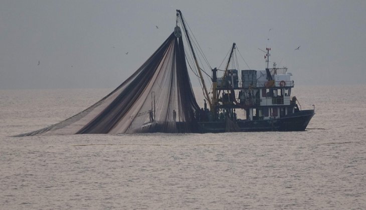 Balık için Karadeniz'e açıldılar ağa takılanı görünce şaşkına döndüler