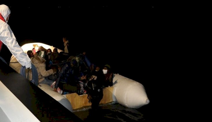 29 düzensiz göçmen Sahil Güvenlik tarafından kurtarıldı