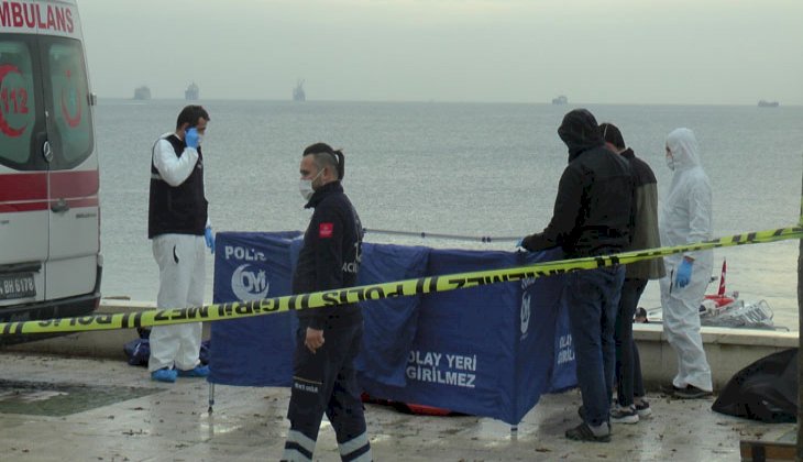 Pendik'te sahilde denizden erkek cesedi çıkartıldı