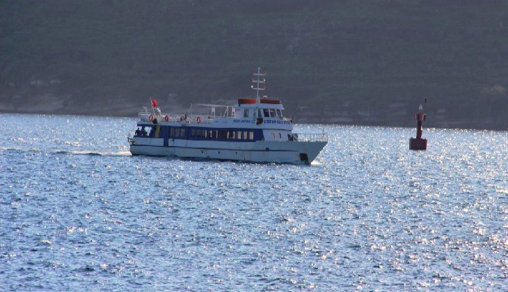Kos Adasında mahsur kalan vatandaşlar için özel feribot seferi yapıldı