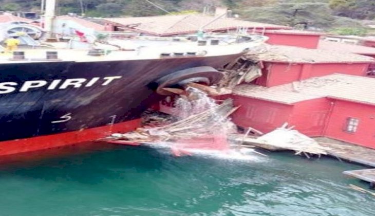 İstanbul Boğazında yalıya çarpan geminin sahibine verilen ceza belli oldu