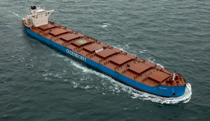 Almanya merkezli Oldendorff Carriers, 213 milyon dolar karşılığında üç dökme yük gemisi satın aldı