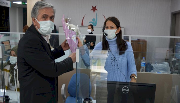 İMEAK Deniz Ticaret Odası Antalya Şubesi, sağlık çalışanlarını unutmadı