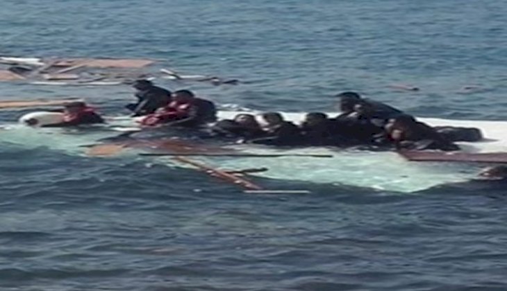 Kıbrıs açıklarında mülteci teknesi battı!