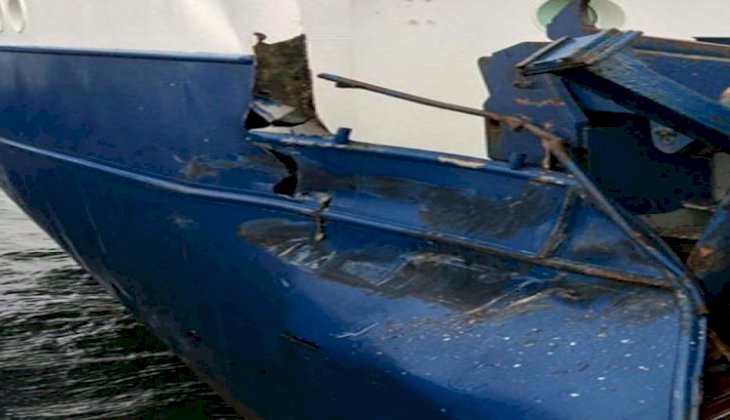 Baltık Denizi'nde iki gemi çarpıştı! 15 yaralı