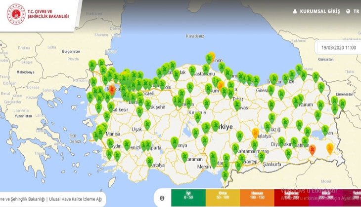 Türkiye sokağa çıkmadı, havada inanılmaz değişim verilere yansıdı