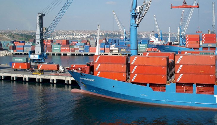 Türkiye'de en fazla konteyner elleçlenen limanlar belli oldu