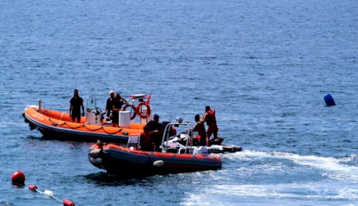 Denizdeki şüpheli cisim polisi alarma geçirdi