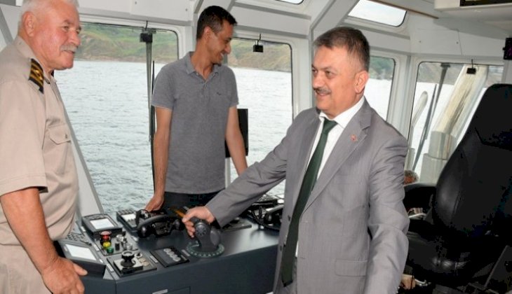 Balıkesir Valisi Ersin Yazıcı, Çelebi Limanı'nda incelemelerde bulundu