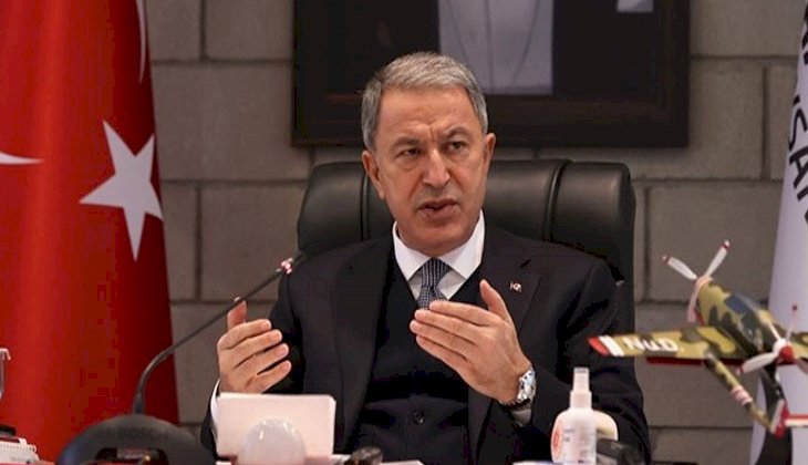 Milli Savunma Bakanı Hulusi Akar'dan Doğu Akdeniz ve Kıbrıs açıklaması