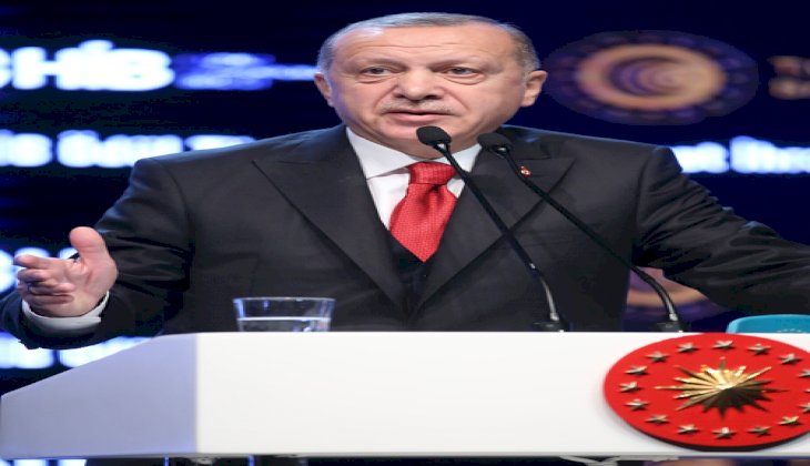 Erdoğan, “Türkiye’nin En Büyük 500 Hizmet İhracatçısı” ödülleri törenine katıldı