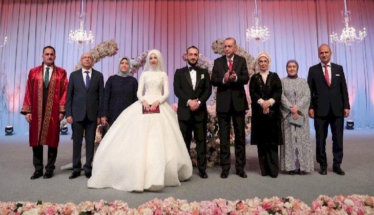 Cumhurbaşkanı Erdoğan, Bakan Turhan’ın oğlunun nikah şahidi oldu