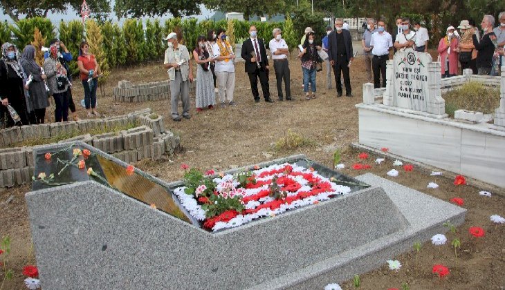 Kurtuluş Savaşı kahramanı Rahime Kaptan’ın kabrine anıt mezar yapıldı