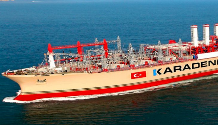 Belçika'nın elektriği Türk gemilerinden sağlanacak