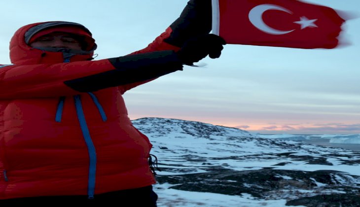 Türk ekip Grönland’daki buzul vadisini kızakla geçti, -20'de dalış yaptı