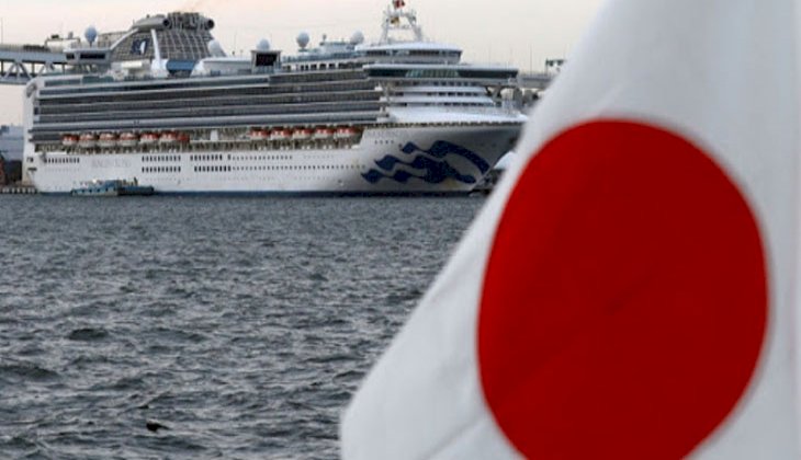 Japonya'daki karantina gemisinden 57 yeni vaka