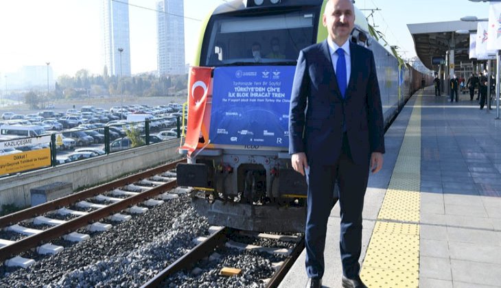 "Asya ve Avrupa arasında demiryolu yük taşımacılığı alanında yeni bir çağ başladı"