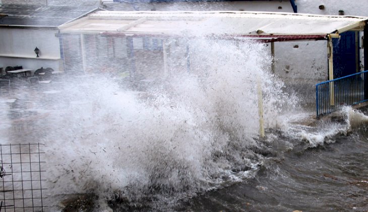 Bodrum’da fırtına kabusu! Balıkçılar uyarıldı