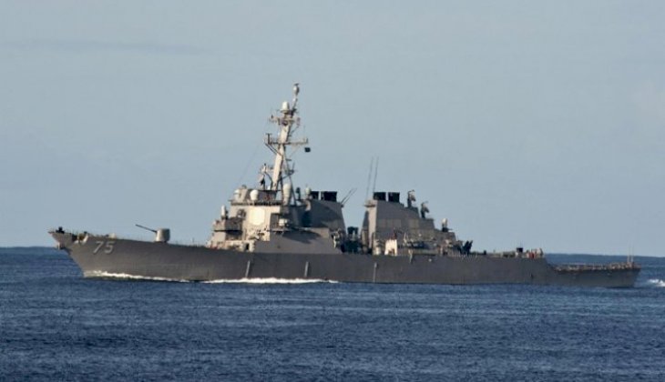 Donald Cook destroyeri, tatbikat için Odessa Limanı'na yanaştı