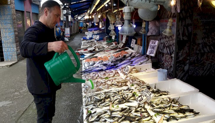 Trabzon'da balık tezgahlarında ‘Korona’ sessizliği