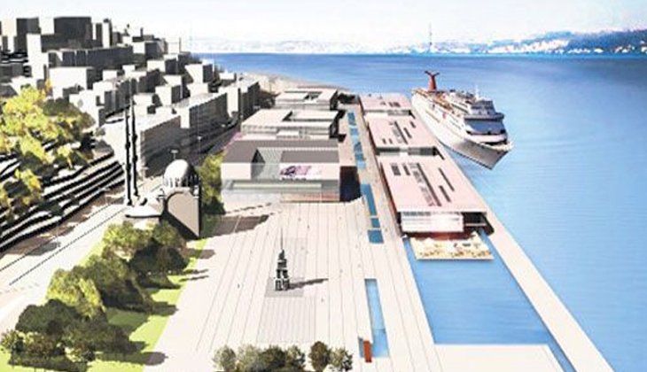Galataport'a ilk gemi, Nisan 2020'de yanaşacak