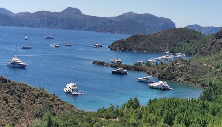 Milyonerlerin tercihi Marmaris’in koyları