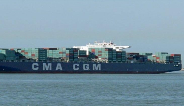 Fransız konteyner gemisi ile Çin kargo gemisi çarpıştı