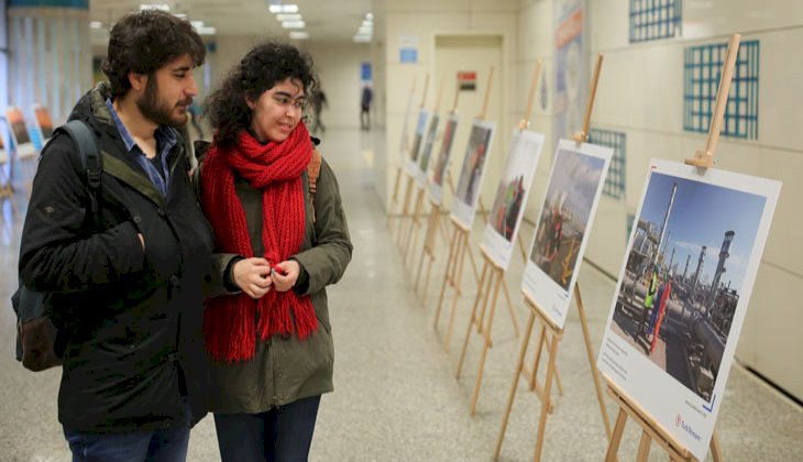 ‘TürkAkım’ın Öyküsü’ metro istasyonunda