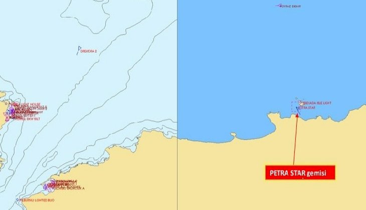 Denizcilik Genel Müdürlüğü, Riva’da karaya oturan Petra Star gemisinin son durumunu açıkladı
