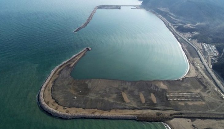 Filyos Projesi'nin liman inşaatının yüzde 67'si tamamlandı