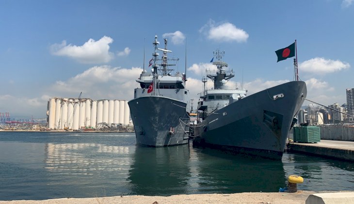 Bangladeş Donanmasına ait BNS Bıjoy’a Türkiye’den yardım