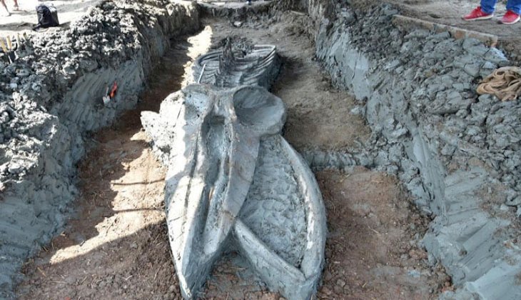 5 bin yıllık balina iskeleti bulundu