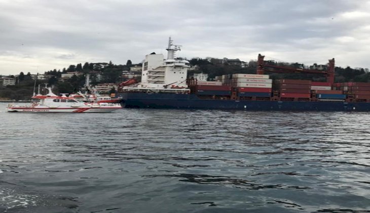 Kıyı Emniyeti'nden Boğaz'daki gemi kazası açıklaması