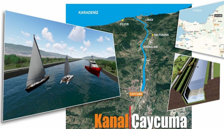 Kanal İstanbul'a rakip "Kanal Çaycuma" projesi