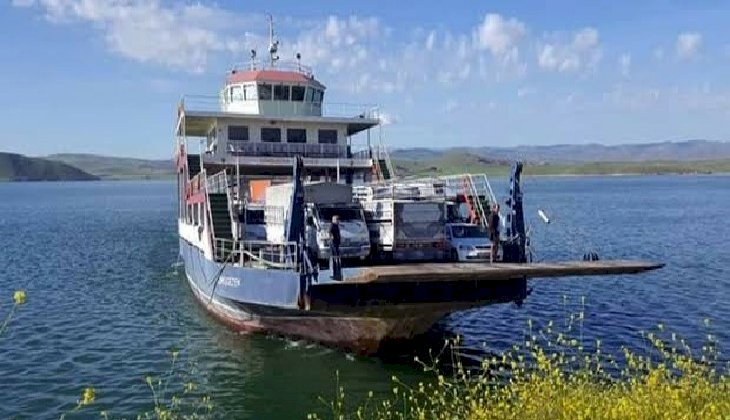 Tunceli-Elazığ arası feribot seferlerine kısıtlama getirildi