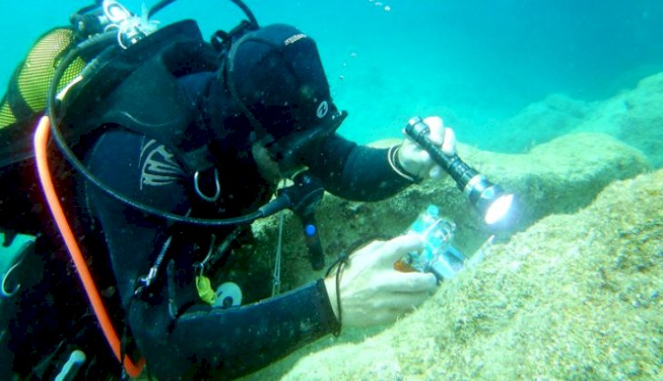 Kaş-Kemer arasında deniz sörveyi yapılıyor