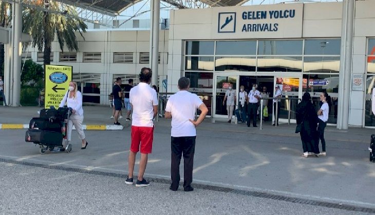 Antalya'ya turistler gelmeye başladı
