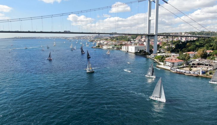 Boğazın üzerinde yelken şöleni! Bosphorus Cup başladı