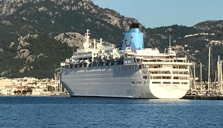 Marella Dream, Marmaris'e son seferini yaptı