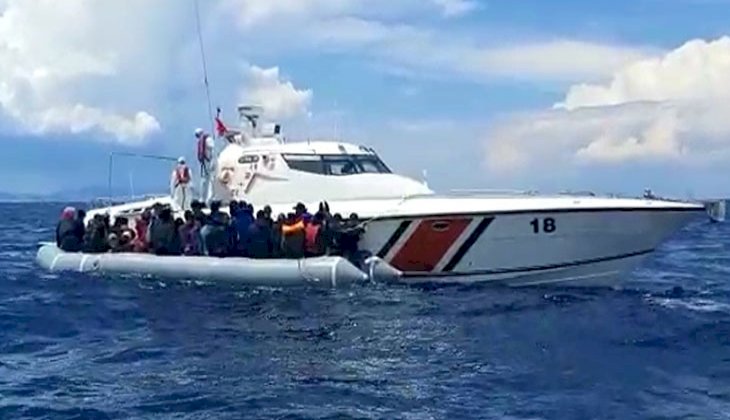 Yunanlar yine ölüme terk etti, Türk Sahil Güvenlik ekipleri kurtardı