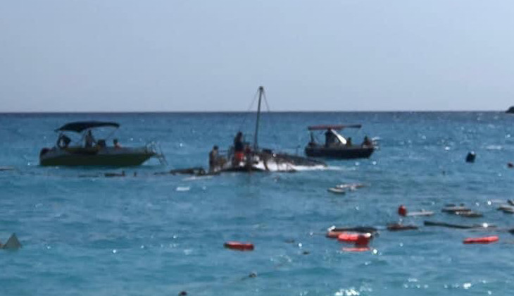 Ölüdeniz’de batan teknenin kaptanı gözaltına alındı