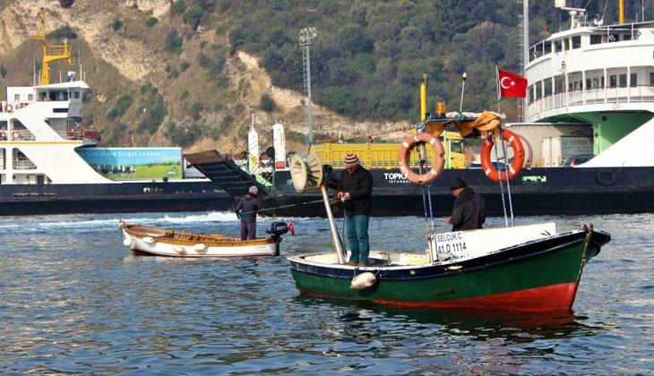 Osmangazi Köprüsü ayağında avlanan balıkçılara ceza yağdı