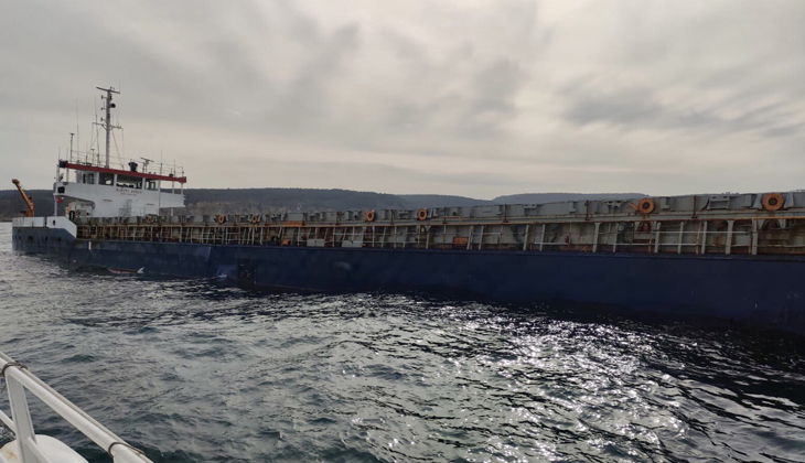Şile açıklarında makine arızası yapan Türk gemisindeki personel tahliye edildi