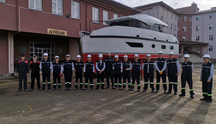 Trabzon Shipyard’dan Tirebolu Piri Reis Denizcilik Lisesi’ne Ziyaret