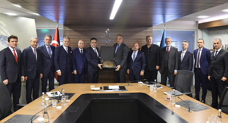Hizmet İhracatçıları Birliği yöneticileri, Ankara'da temaslarda bulundu