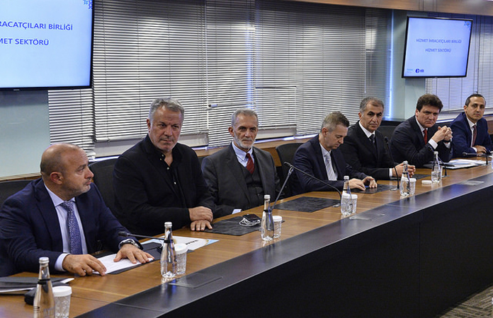 Hizmet İhracatçıları Birliği yöneticileri, Ankara'da temaslarda bulundu