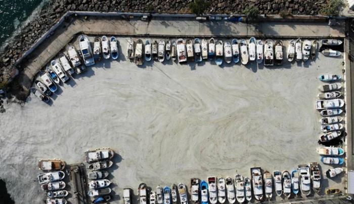 Çanakkale Boğazı’nda 1 haftada 198 metreküp müsilaj toplandı